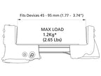 ROKK™ Mini Grampo para Telémoveis Universal (S.119760)