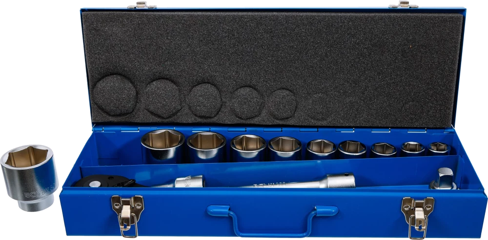 Conjunto de Chaves de Caixa Sextavadas 3/4" | 14 Peças