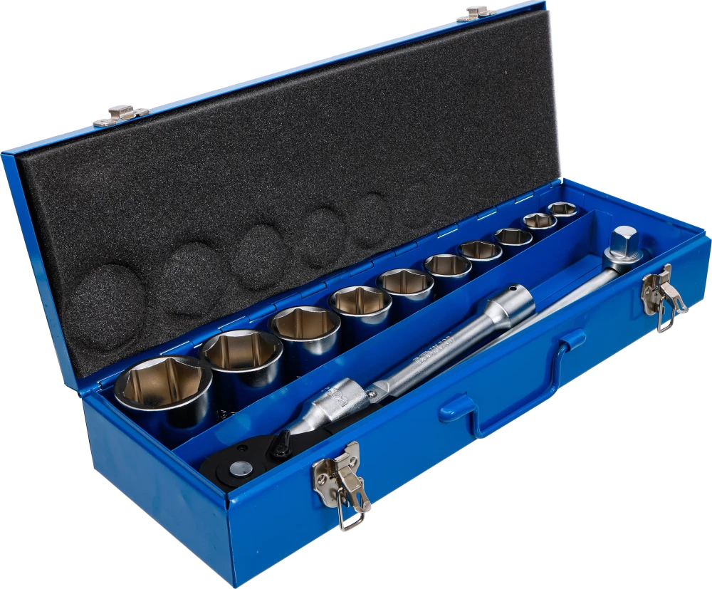 Conjunto de Chaves de Caixa Sextavadas 3/4" | 14 Peças
