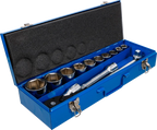 Conjunto de Chaves de Caixa Sextavadas 3/4" | 14 Peças