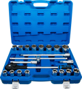 Conjunto de Chaves de Caixa Sextavadas Pro Torque 3/4" | 21 Peças