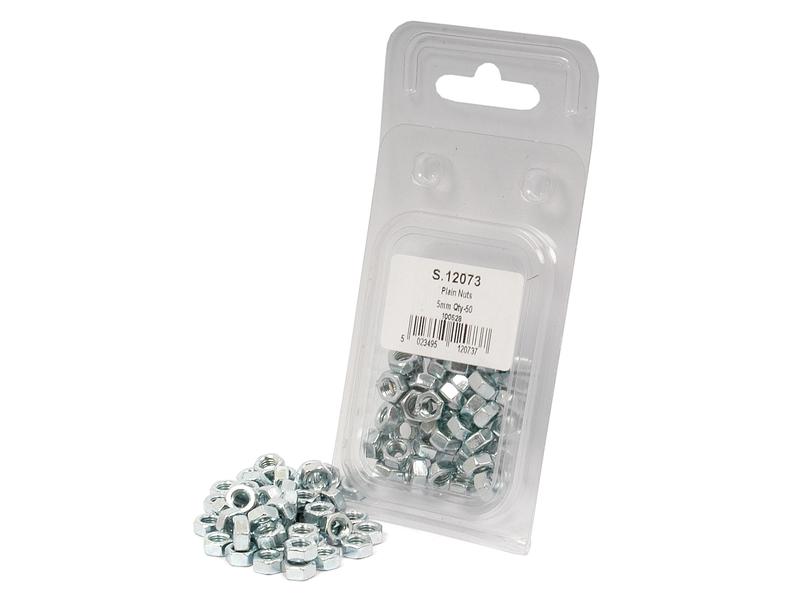 Agripak 50 un. Porca sextavada Mt M5x0.80mm (S.12073)