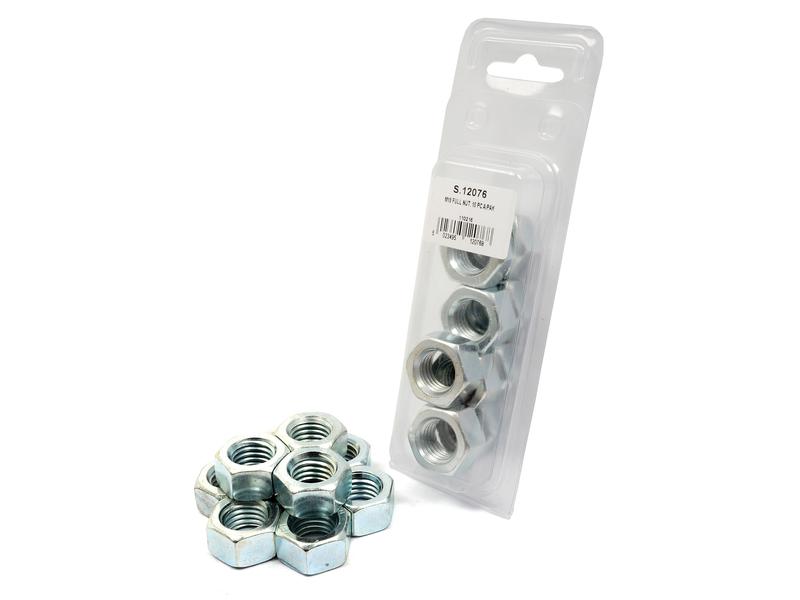 Agripak 10 un. Porca sextavada Mt M18x2.50mm (S.12076)