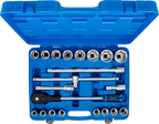 Conjunto de Chaves de Caixa Sextavadas Pro Torque 3/4" | 21 Peças
