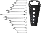 Conjunto de Chaves Combinadas 6-22 mm | 12 Peças | Suporte Parede
