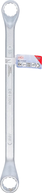 Chave de luneta dupla, curvada | 18 x 19 mm