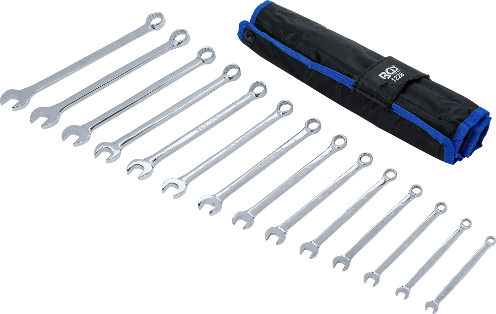 Conjunto de Chaves Combinadas Extra Longas 6-19 mm | 14 Peças
