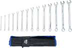 Conjunto de Chaves Combinadas Extra Longas 6-19 mm | 14 Peças