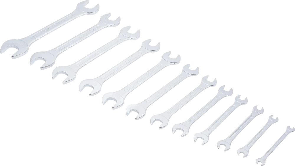 Conjunto de chaves de bocas dupla | 6 x 7 - 30 x 32 mm | 12 peças