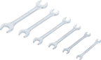 Conjunto de chaves de bocas dupla | 6 x 7 - 18 x 19 mm | 6 peças