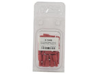 Agripak 25 un. Terminal 6.3mm, Vermelho (S.12409)