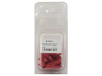 Agripak 25 un. Term. pré-isolado - Fêmea, 4.0mm, Vermelho (S.12411)