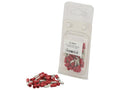 Agripak 25 un. Term. pré-isolado - Macho, 4.0mm, Vermelho (S.12413)