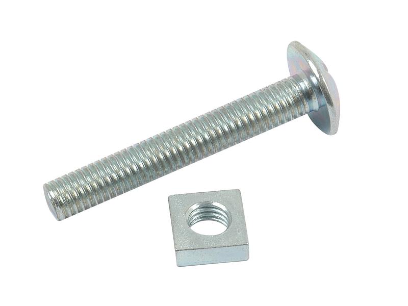Parafuso e porca, Tamanho: M8x50mm (S.12687)