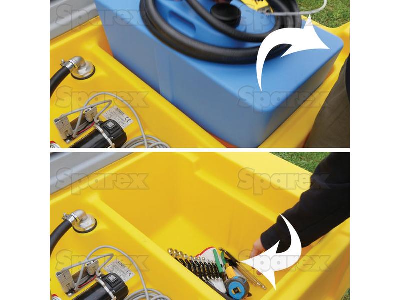 Tanque - 450L - 400L diesel/50L AdBlue - 12V (DC) (S.127914)