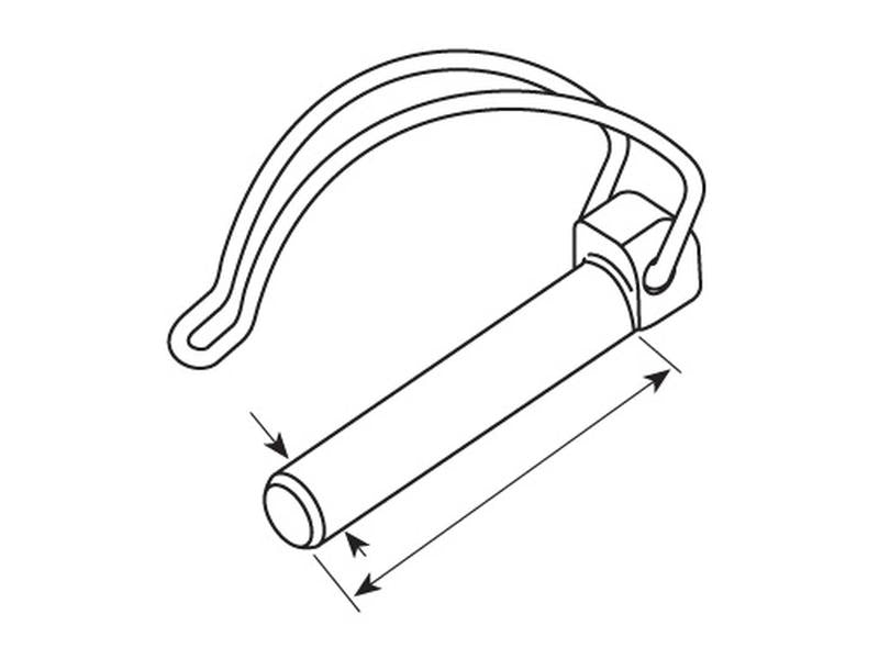 Cavilha Ø8mm x 38mm (S.12795)