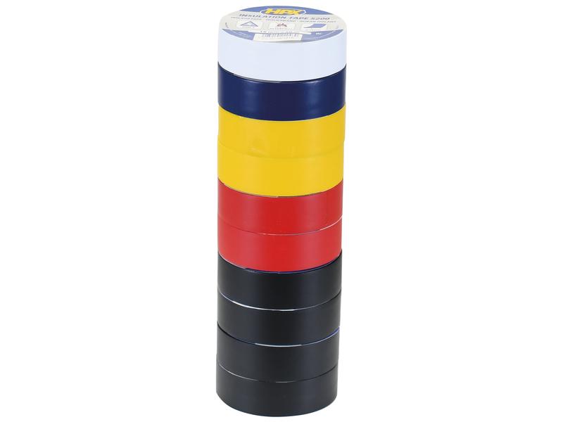Fita Isoladora 19mm x 10m Sortido (S.127980)