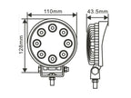 Farol de trabalho LED, 1600 Lumens, 10-30V (S.129485)