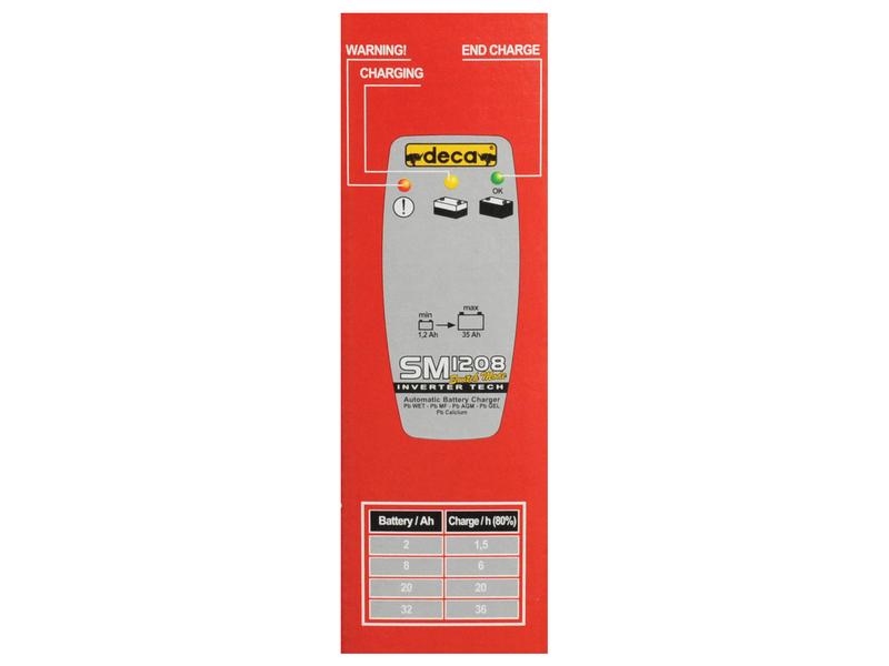 Carregador de Bateria - 12VV, 1.2 - 35Ah (Euro Plug) (S.129494)
