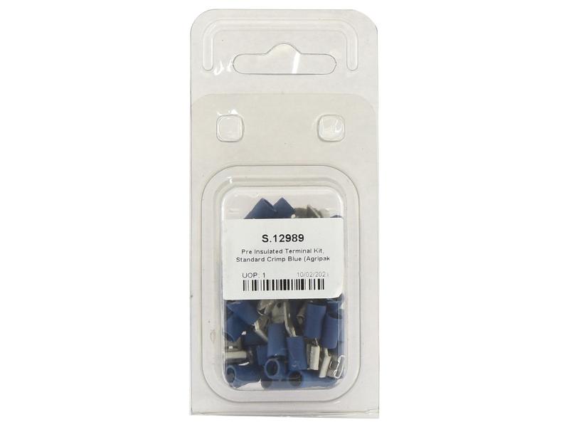 Agripak 50 un. Kit Terminais Azul (S.12989)