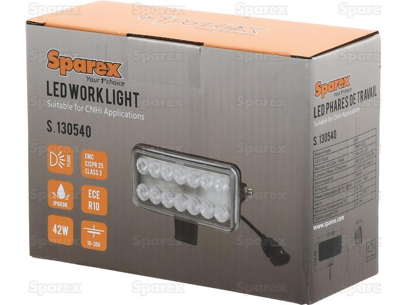 Farol de trabalho LED, 4620 Lumens, 10-30V (S.130540)