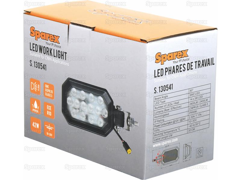 Farol de trabalho LED, 2800 Lumens, 10-30V (S.130541)