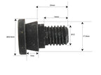 Parafuso C/ Porca- M12x24mm - para Pottinger Aplicavel em: 119013 (S.130999)