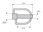 Cavilha estabilizador Ø16mm x 70mm (S.13255)