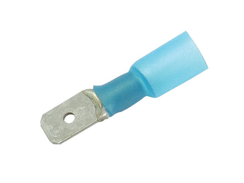 Terminal macho termo retractil Azul (S.13410)