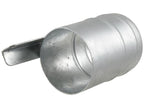 Acoplamento com maçaneta - Macho 6'' (150mm) x6'' (150mm) (galvanizado) (S.136704)