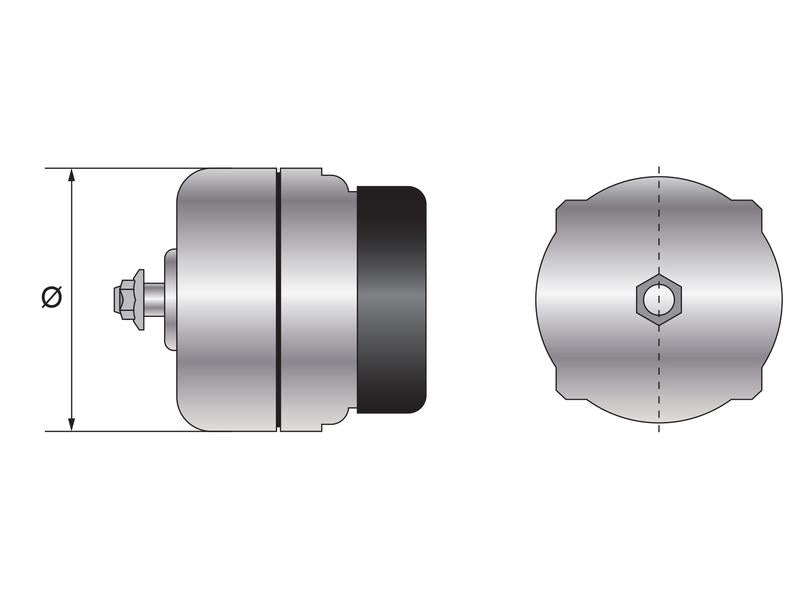 Alternador (Mahle) - 14V, 60 Amps (S.137316)