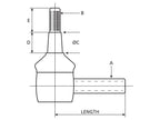 Ponteira Comp: 320mm (S.137478)