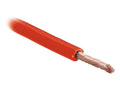 Cabo elétrico - 1 Núcleo, 10mm² Secção transversal do cabo, Vermelho (Comprimento: 50M) (S.139726)