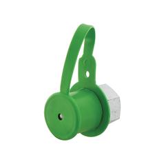 Tampa 1/2'' Verde para valvula macho
