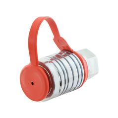 Tampa 1/2'' Vermelho para valvula femea