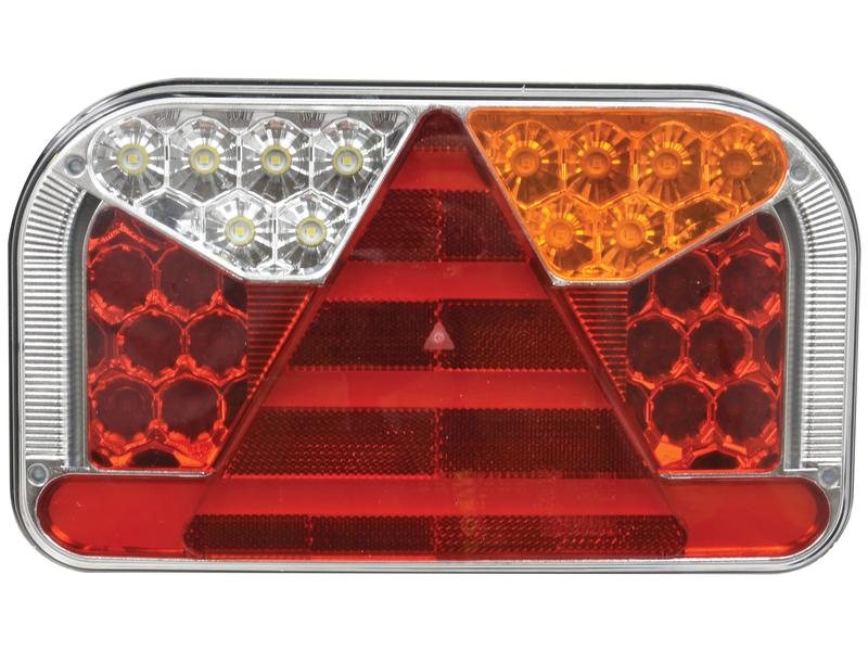 LED Farolim, Funções: 7, Travão / Traseiro / Pisca / Nevoeiro / marcha atrás / Chapa de matricula / Reflector, Dt., 12-36V (S.143045)