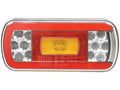LED Farolim, Funções: 6, Travão / Traseiro / Pisca / Nevoeiro / Chapa de matricula / Reflector, Esq./Dt., 12-24V (S.143046)