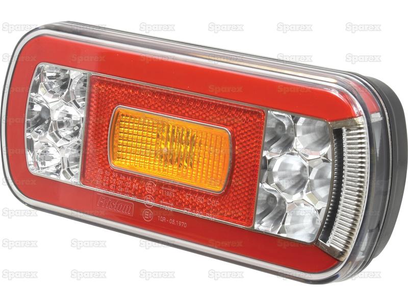 LED Farolim, Funções: 6, Travão / Traseiro / Pisca / Nevoeiro / Chapa de matricula / Reflector, Esq./Dt., 12-24V (S.143046)