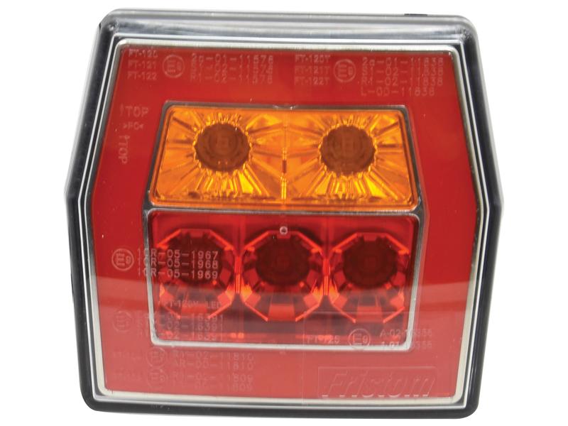 LED Farolim, Funções: 3, Traseiro / Travão / Pisca, Esq./Dt., 12-36V (S.143048)