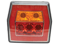 LED Farolim, Funções: 3, Traseiro / Travão / Pisca, Esq./Dt., 12-36V (S.143048)