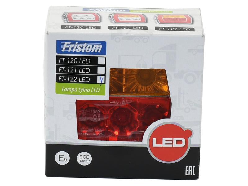 LED Farolim, Funções: 3, Traseiro / Travão / Pisca, Esq./Dt., 12-36V (S.143048)
