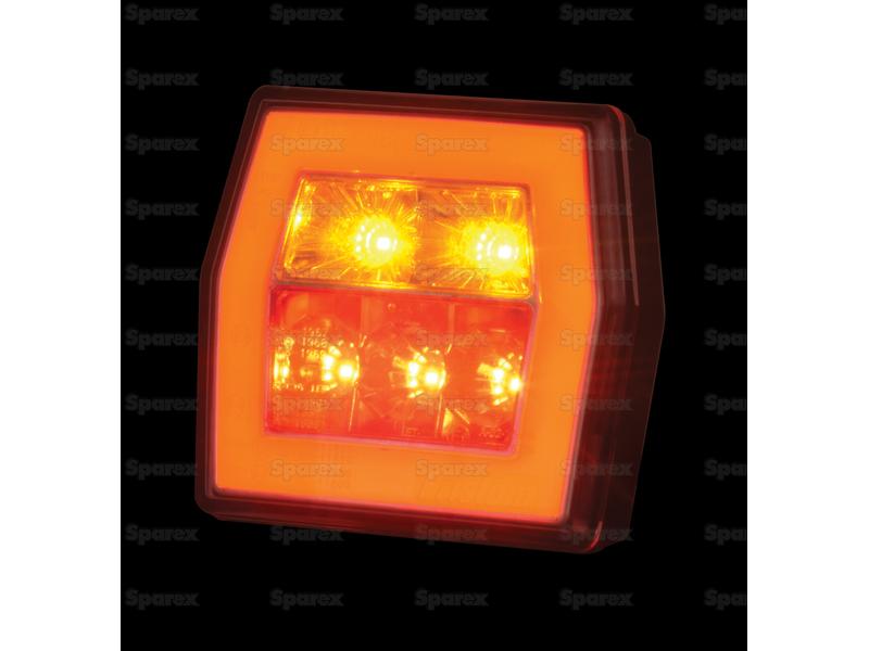 LED Farolim, Funções: 3, Traseiro / Travão / Pisca, Esq./Dt., 12-36V (S.143048)