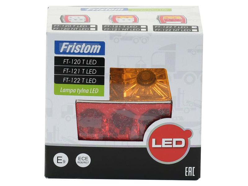 LED Farolim, Funções: 4, Travão / Traseiro / Pisca / Chapa de matricula, Esq./Dt., 12-36V (S.143049)