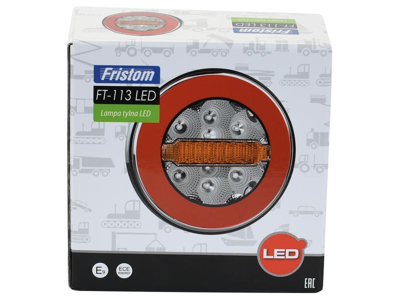 LED Farolim, Funções: 3, Traseiro / Travão / Pisca, Esq./Dt., 12-36V (S.143050)
