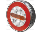 LED Farolim, Funções: 3, Traseiro / Travão / Pisca, Esq./Dt., 12-36V (S.143050)