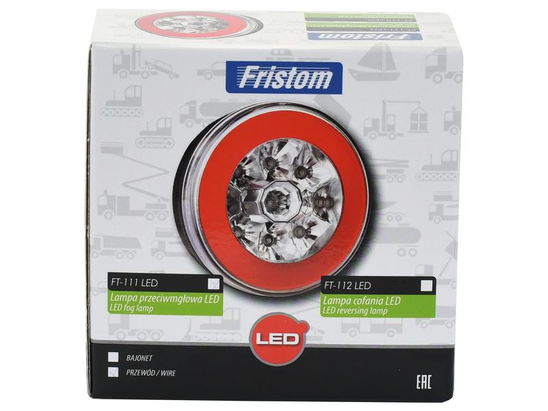 LED Farolim, Funções: 2, Traseiro / Nevoeiro, Esq./Dt., 12-36V (S.143052)