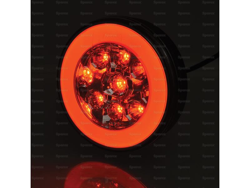 LED Farolim, Funções: 2, Traseiro / Nevoeiro, Esq./Dt., 12-36V (S.143052)