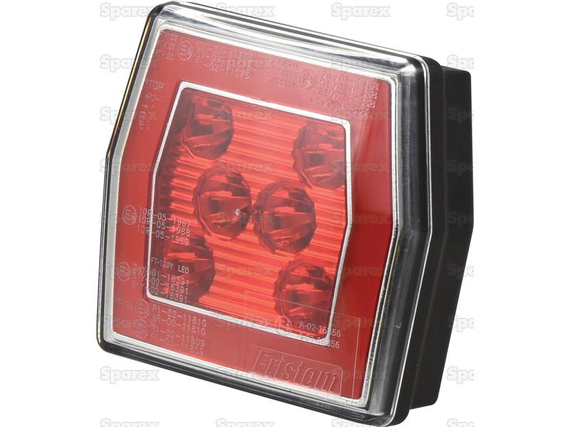 LED Farolim, Funções: 2, Traseiro / Nevoeiro, Esq./Dt., 12-36V (S.143053)