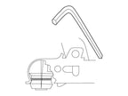 TRAILER HITCH LOCK-C/W KEYS (S.14340)
