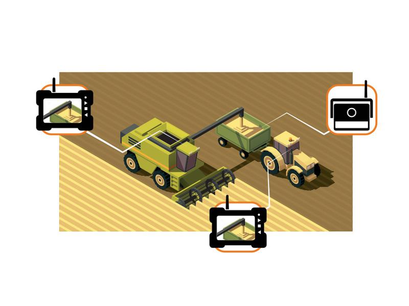 Sistema de Camara digital wireless x 2 7'' Monitors, x 1 Camera, Cable, Remote Control & Antenna (S.143671)